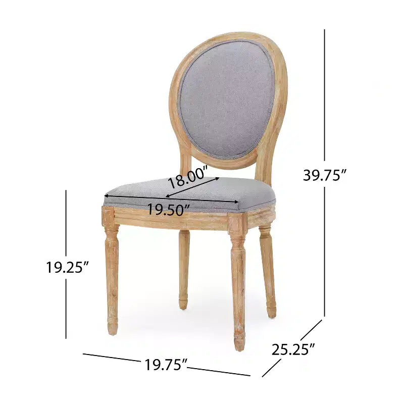 Christopher Knight Home Derring Set da Pranzo Espandibile da 7 Pezzi in Legno Rivestito Stile Rustico Francese
