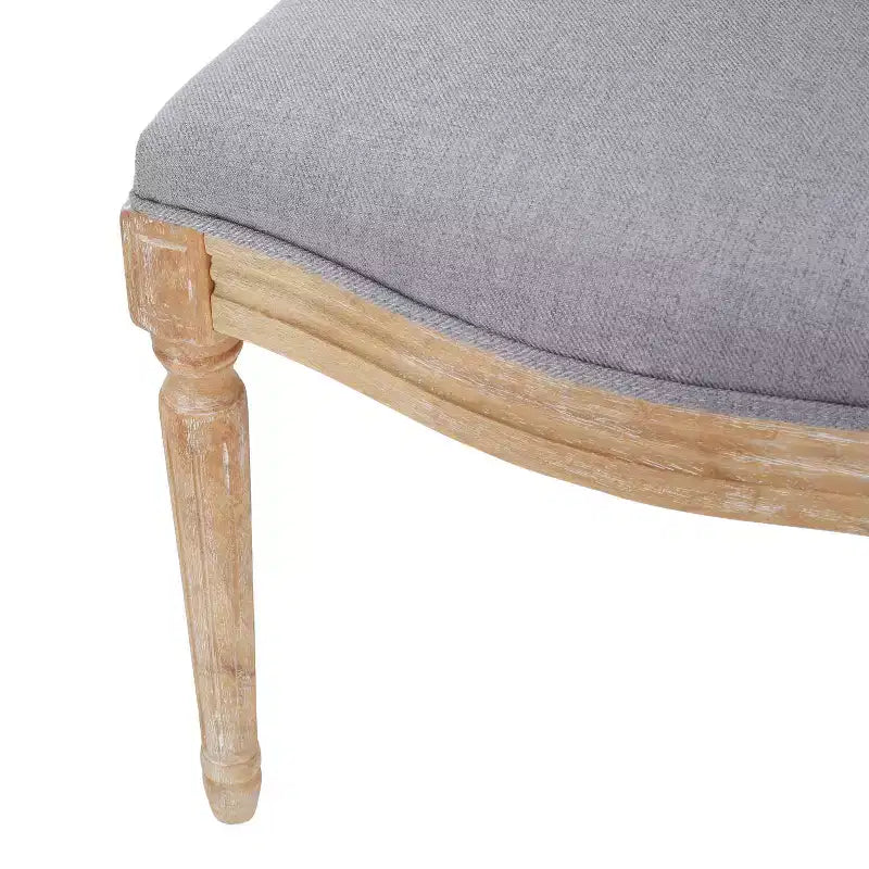 Christopher Knight Home Derring Set da Pranzo Espandibile da 7 Pezzi in Legno Rivestito Stile Rustico Francese