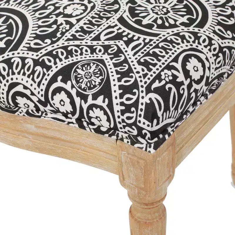 Christopher Knight Home Derring Set da Pranzo Espandibile da 7 Pezzi in Legno Rivestito Stile Rustico Francese