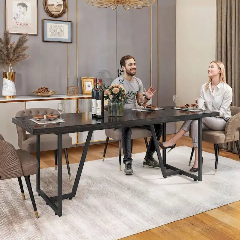 82 Tavolo da pranzo grande per 6-8 persone