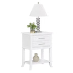 Tavolino Breighton Home Sydney a 2 cassetti con ripiano