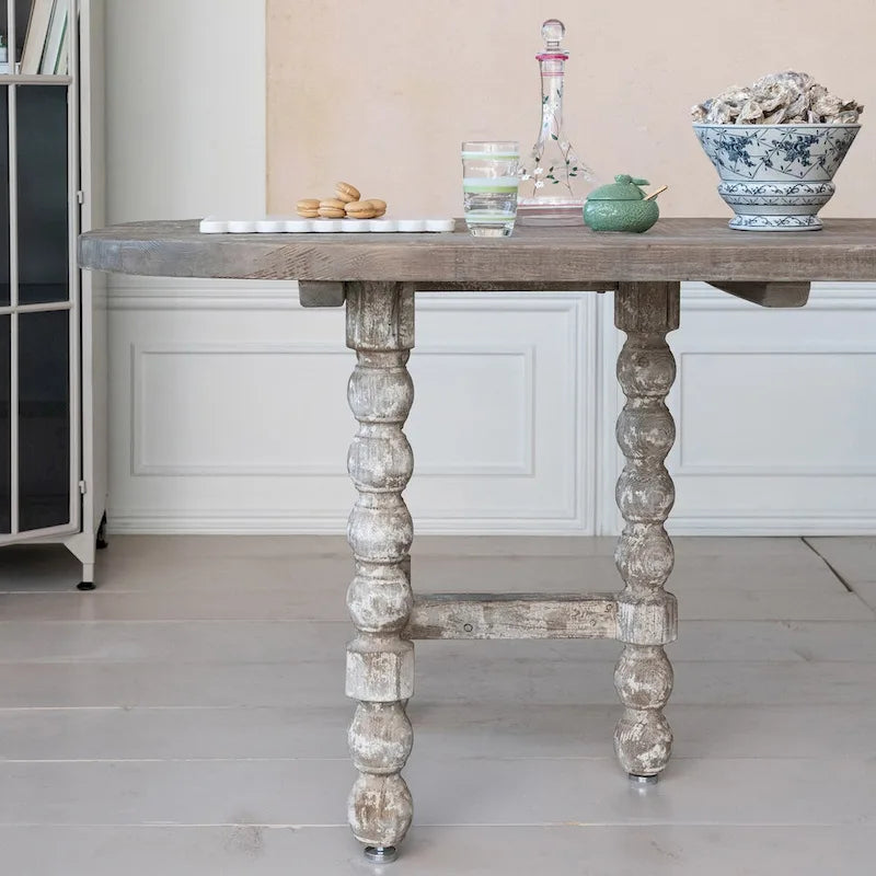 Tavolo da pranzo in legno di pino