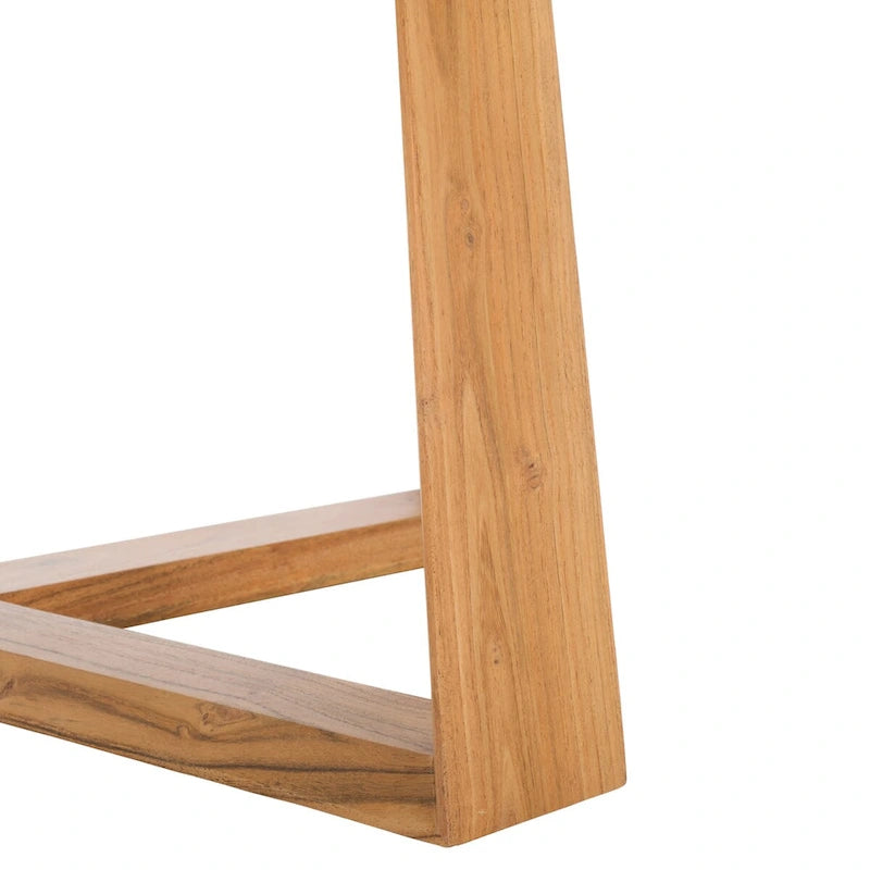 Tavolino da caffè rotondo in marmo bianco con gambe in legno – Bianco/Naturale, Bianco/Nero